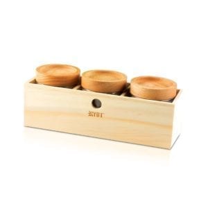 Beech Lid Jar Boxes