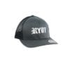 RYOT Logo Retro Trucker Hat – Charcoal/White