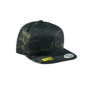 RYOT Logo Classic Snapback Hat – Black Camo