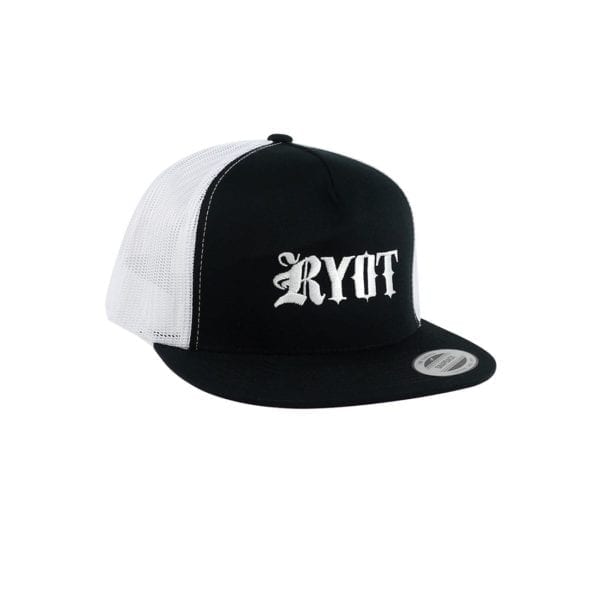 RYOT Logo Classic Trucker Hat – Black