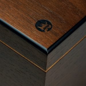 LOCK-R Box (11 x 10) Humidor Storage Box with Rolling Tray and Glass Jars