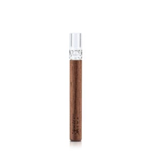 Wooden One Hitter with Glass Tip