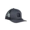 RYOT Square Logo Retro Trucker Hat – Charcoal