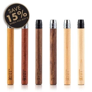 Wooden One Hitter - 6 Pack