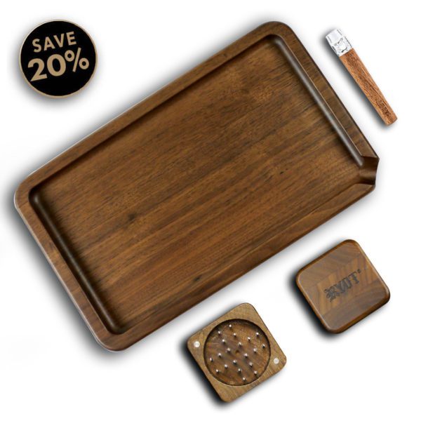 Walnut Wood Tray Bundle
